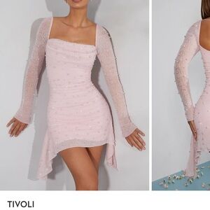 Tivoli Pink Long Sleeve Dress